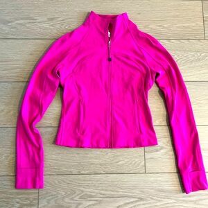 Lululemon define jacket sonic pink size 8 nulu